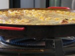 Etape 14 de la recette de paella mixte