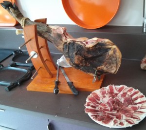 Pata negra en palette