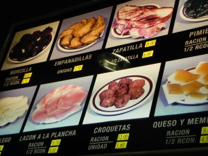 Prix bar le melos à Madrid Prix bar le melos Madrid