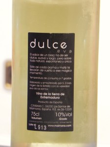 Vin Dulce Eva d'Estrémadure